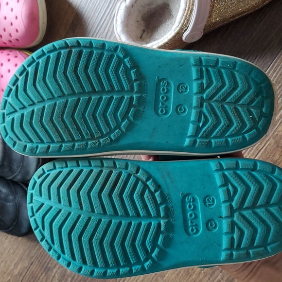 Kids Shoe Lot Size 12 Crocs, Stride Rite - Picture 7 of 14